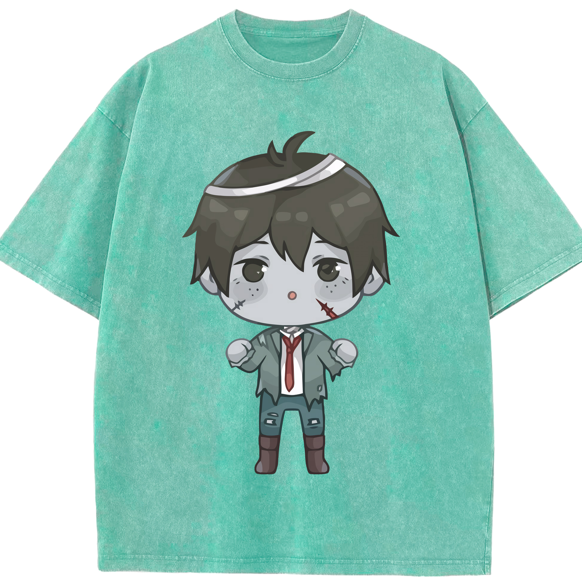 （画像用） ハイキュー!! Haikyu!! 綿100% ヴィンテージ風 半袖Tシャツ（フロントプリント）